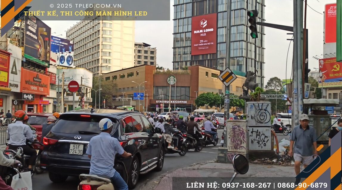 màn hình LED ngoài trời P10 Lê Lai Quận 1
