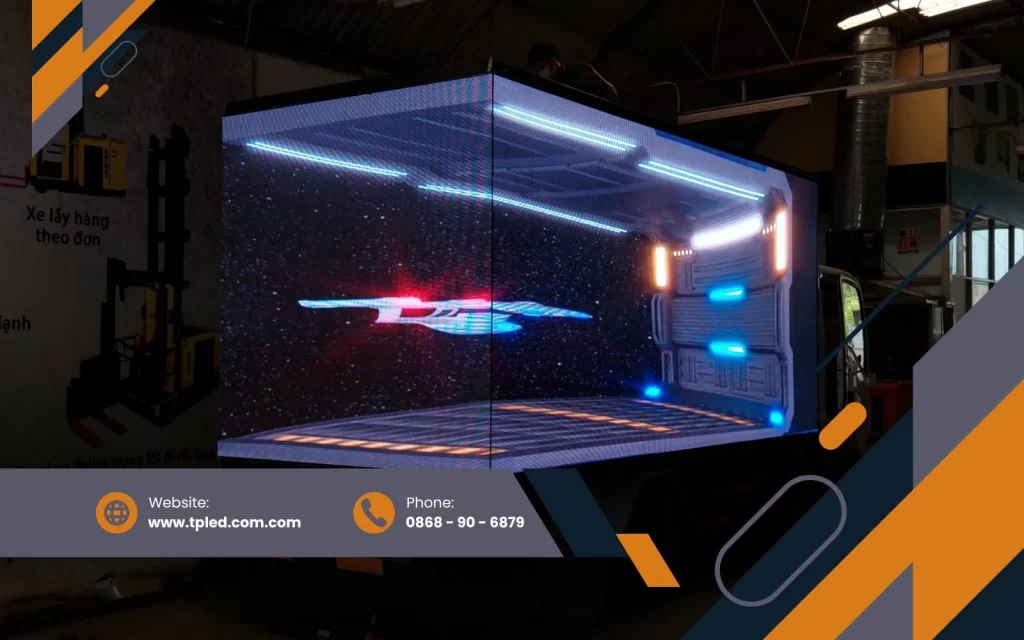 Hệ thống lắp đặt từ nhà sản xuất màn hình LED uy tín tại các dự án quốc tế quy mô lớn.