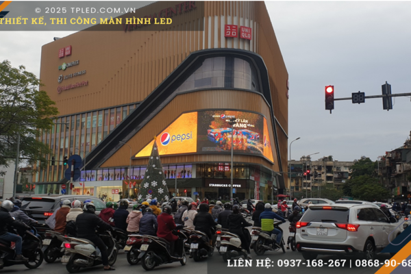 Màn Hình LED Ngoài Trời P6 Tại Hà Nội – 02 Phạm Ngọc Thạch