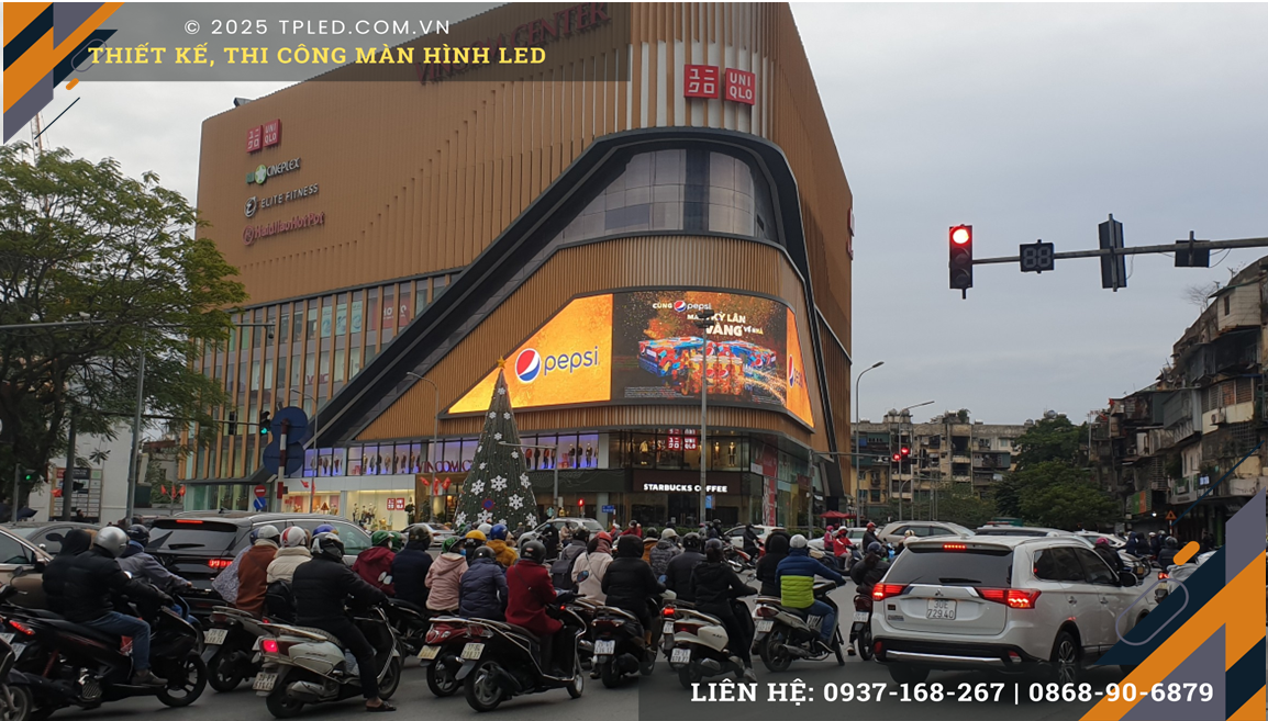 Màn Hình LED Ngoài Trời P6 Tại Hà Nội – 02 Phạm Ngọc Thạch