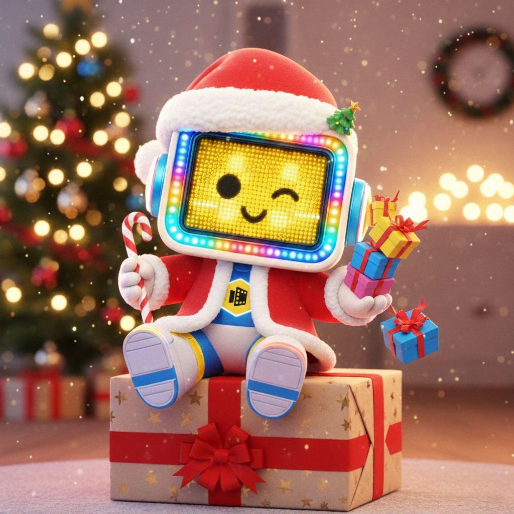 Nhân vật Mascot TPLED tương tác trên màn hình LED quảng cáo 3D naked-eye chuyên nghiệp.