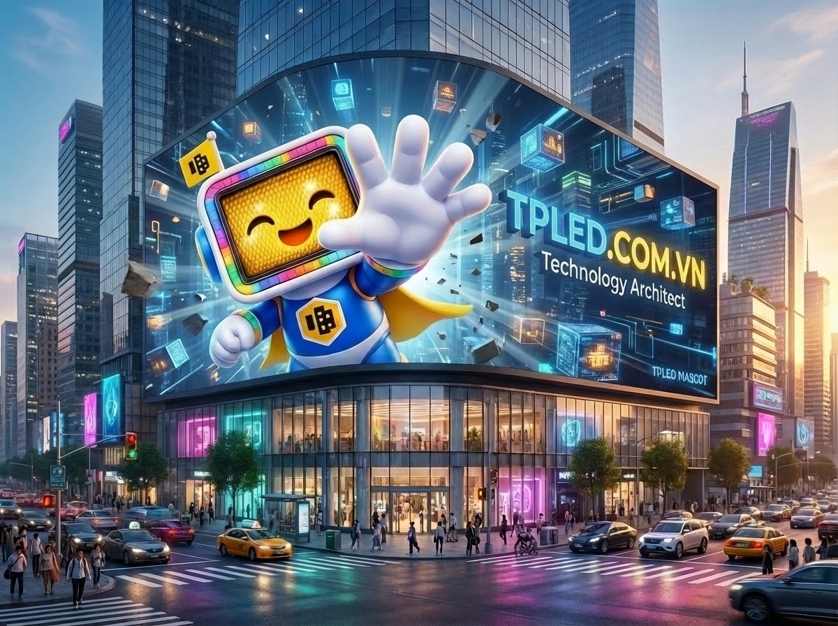 màn hình LED TPLED ngoài trời độ bền cao