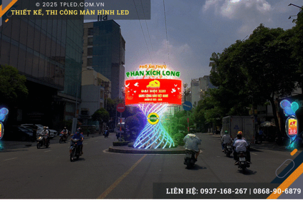 trụ LED Phan Xích Long TPLED