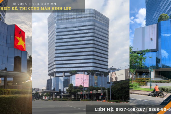 Đội ngũ TPLED® đang sửa chữa màn hình LED Thiso Mall Sala Quận 2 chuẩn chỉnh.