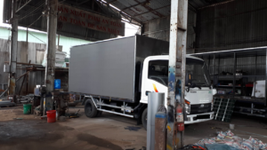 Xe LED 3 mặt chạy roadshow diện tích 40m2 thi công bởi TPLED®.